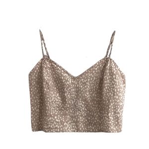 Express | Women's Linen Crop Top